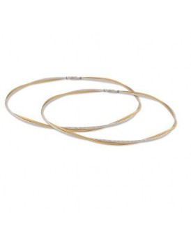 Οικονομικά Στέφανα Γάμου 7246 Χρυσό-Ασημί