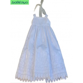 Βαπτιστικό Φόρεμα Guy Larohce QLS100061 Βαμβακερό