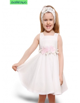 Βαπτιστικό Φόρεμα Mi Chiamo Κ3921Φ