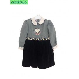 Χειμερινό Φόρεμα Βάπτισης Bianco Colore 140