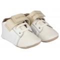 Βαπτιστικά Παπούτσια Αγκαλιάς -Sneakers - BABYWALKER MI 1092 Micro Λευκά/Εκρού