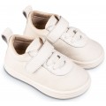 Βαπτιστικά Παπούτσια -Sneakers- BABYWALKER BS 3078 Basic Δ΄έρμα/Ύφασμα Λευκά