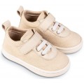 Βαπτιστικά Παπούτσια -Sneakers- BABYWALKER BS 3078 Basic Δ΄έρμα/Ύφασμα Εκρού