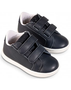 Βαπτιστικά Παπούτσια -Sneakers- BABYWALKER Δερμάτινα BW 4256 Μπλε