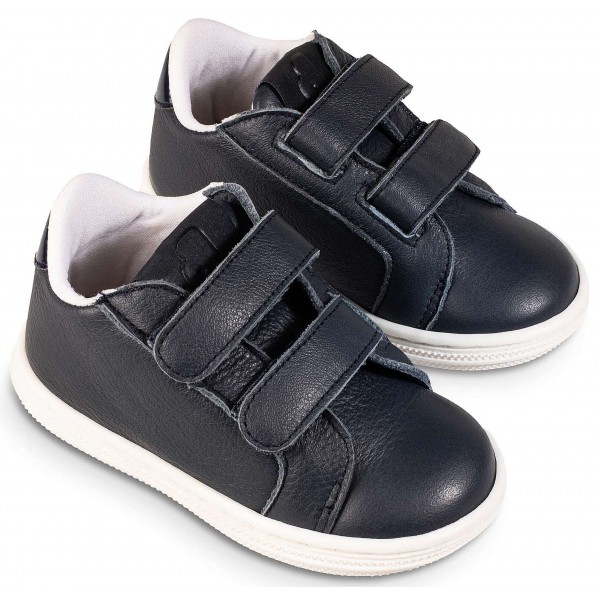 Βαπτιστικά Παπούτσια -Sneakers- BABYWALKER Δερμάτινα BW 4256 Μπλε