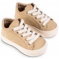 Παπούτσια Βάπτισης - Sneakers- BABYWALKER BW 4278 Δερμάτινα Suede Μπεζ