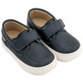 Βαπτιστικά Παπούτσια Για Αγόρι BABYWALKER BW 4310 Δερμάτινα Μπλε