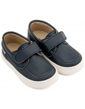 Βαπτιστικά Παπούτσια Για Αγόρι BABYWALKER BW 4310 Δερμάτινα Μπλε 