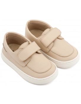 Βαπτιστικά Παπούτσια Για Αγόρι BABYWALKER BW 4310 Δερμάτινα Μπεζ