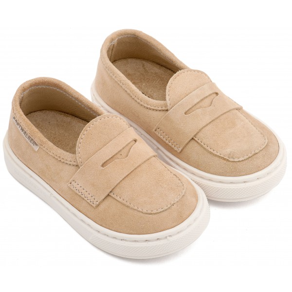 Βαπτιστικά Παπούτσια Για Αγόρι BABYWALKER BW 4311 Δερμάτινα Καστόρ Μπεζ