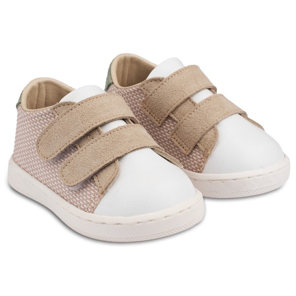 Βαπτιστικά Παπούτσια Sneakers BABYWALKER PRI 2104 Primo Μπεζ/Λευκό/Μέντα