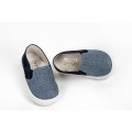 Βαπτιστικές Εσπαντρίγιες Slip On Everkid Δέρμα-Ύφασμα A423M Μπλε