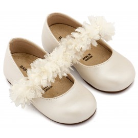 Βαπτιστικά Γοβάκια Babywalker BS 3602 Basic Δερμάτινα Εκρού  