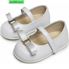 Βαπτιστικά Γοβάκια Babywalker Pri 2573 Δερμάτινα Λευκά