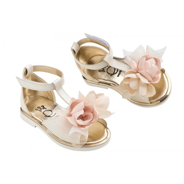 Πέδιλα Βάπτισης Για Κορίτσι Everkid K647E Εκρού