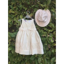 Βαπτιστικό Φόρεμα Bianco Colore 2031