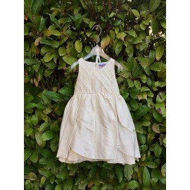 Βαπτιστικό Φόρεμα Μεταξωτό Bianco Colore 22571