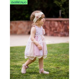 Βαπτιστικό Φόρεμα Designer's Cat (Cat In The Hat) "Tiana" 