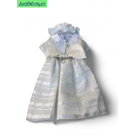 Βαπτιστικό Φόρεμα Guy Larorhce QLS100404 Λινό Με Μπολερό
