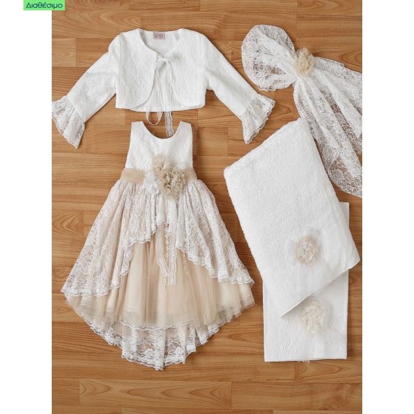 Βαπτιστικό Φόρεμα New Life 2336-3