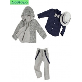 Βαπτιστικό Κουστουμάκι New Life 2015-3 Με Μπουφάν