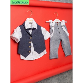 Κουστουμάκι βάπτισης Dolce Bambini 2400