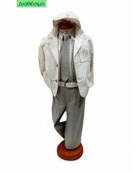 Κουστουμάκι βάπτισης Με Μπουφάν GUY LAROCHE BLS9516