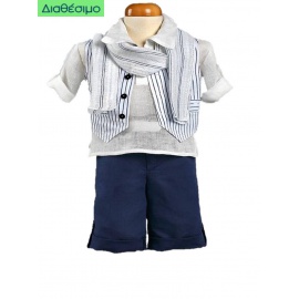 Βαπτιστικό Κουστουμάκι New Life 1817-6