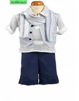 Βαπτιστικό Κουστουμάκι New Life 1817-6